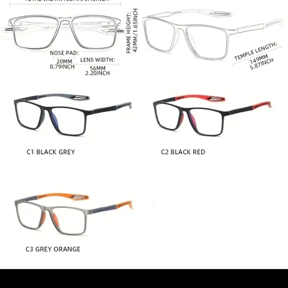 New Unisex Photochromic Vintage Sunglasses Ultra TR90 Anti Blue Light - Picture 2 of 4